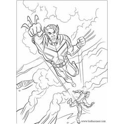 Página para colorir: X-Men (Super heroi) #74383 - Páginas para Colorir Imprimíveis Gratuitamente