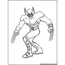 Página para colorir: X-Men (Super heroi) #74427 - Páginas para Colorir Imprimíveis Gratuitamente