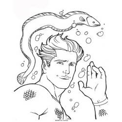 Desenho Aquaman (Super-heróis e Supervilões) #84987 para imprimir e colorir