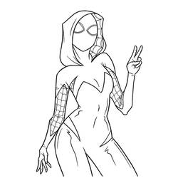 Desenhos para colorir: Aranha Fantasma - Páginas para Colorir Imprimíveis Gratuitamente