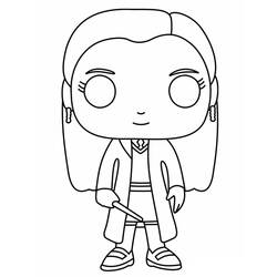 Desenhos para colorir: Ginny Weasley - Páginas para Colorir Imprimíveis Gratuitamente