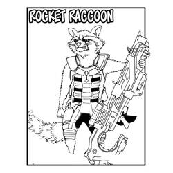 Página para colorir: Guardiões da Galáxia (Super-heróis e Supervilões) #211191 - Páginas para Colorir Imprimíveis Gratuitamente