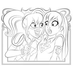 Desenhos para colorir: Harley Quinn - Páginas para Colorir Imprimíveis Gratuitamente