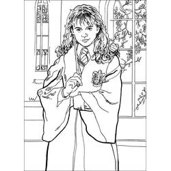 Desenhos para colorir: Hermione Granger - Páginas para Colorir Imprimíveis Gratuitamente