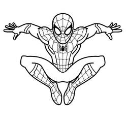 Desenho Homem-Aranha (Super-heróis e Supervilões) #176650 para imprimir e colorir