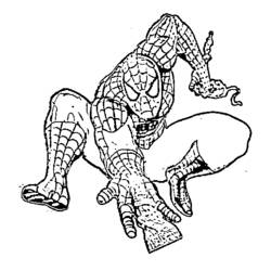 Página para colorir: Homem-Aranha (Super-heróis e Supervilões) #78671 - Páginas para Colorir Imprimíveis Gratuitamente