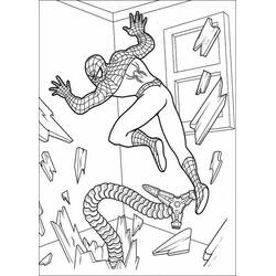 Página para colorir: Homem-Aranha (Super-heróis e Supervilões) #78775 - Páginas para Colorir Imprimíveis Gratuitamente