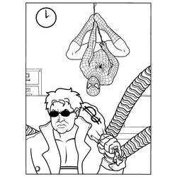 Página para colorir: Homem-Aranha (Super-heróis e Supervilões) #78779 - Páginas para Colorir Imprimíveis Gratuitamente