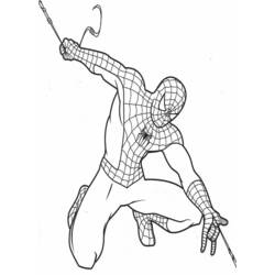 Página para colorir: Homem-Aranha (Super-heróis e Supervilões) #78788 - Páginas para Colorir Imprimíveis Gratuitamente