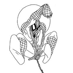 Página para colorir: Homem-Aranha (Super-heróis e Supervilões) #78791 - Páginas para Colorir Imprimíveis Gratuitamente