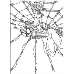 Página para colorir: Homem-Aranha (Super-heróis e Supervilões) #78793 - Páginas para Colorir Imprimíveis Gratuitamente