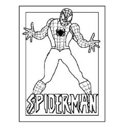 Página para colorir: Homem-Aranha (Super-heróis e Supervilões) #78863 - Páginas para Colorir Imprimíveis Gratuitamente