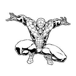 Página para colorir: Homem-Aranha (Super-heróis e Supervilões) #78899 - Páginas para Colorir Imprimíveis Gratuitamente