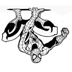 Página para colorir: Homem-Aranha (Super-heróis e Supervilões) #78950 - Páginas para Colorir Imprimíveis Gratuitamente