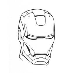 Página para colorir: Homem de Ferro (Super-heróis e Supervilões) #80540 - Páginas para Colorir Imprimíveis Gratuitamente