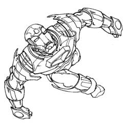 Página para colorir: Homem de Ferro (Super-heróis e Supervilões) #80561 - Páginas para Colorir Imprimíveis Gratuitamente