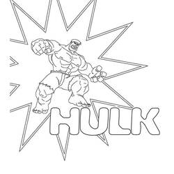 Desenho Hulk (Super-heróis e Supervilões) #177324 para imprimir e colorir