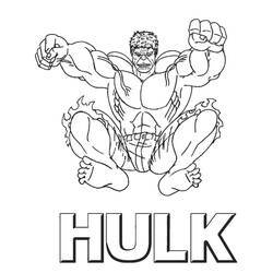Desenho Hulk (Super-heróis e Supervilões) #177337 para imprimir e colorir
