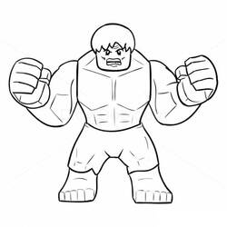 Desenho Hulk (Super-heróis e Supervilões) #177343 para imprimir e colorir