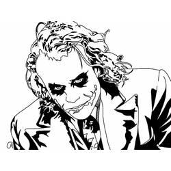 Desenhos para colorir: Joker - Páginas para Colorir Imprimíveis Gratuitamente
