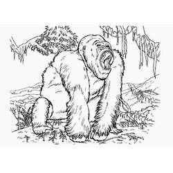 Desenhos para colorir: King Kong - Páginas para Colorir Imprimíveis Gratuitamente