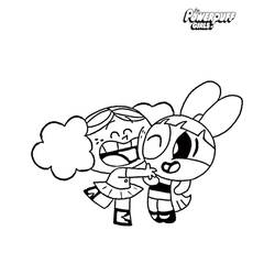 Desenho Meninas Superpoderosas (Super-heróis e Supervilões) #203328 para imprimir e colorir