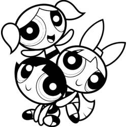Desenhos para colorir: Meninas Superpoderosas - Páginas para Colorir Imprimíveis Gratuitamente