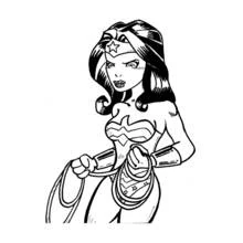 Desenho Mulher Maravilha (Super-heróis e Supervilões) #74677 para imprimir e colorir