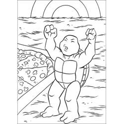 Desenho Ninja Turtles (Super-heróis e Supervilões) #75610 para imprimir e colorir