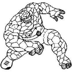 Desenhos para colorir: O Coisa - Páginas para Colorir Imprimíveis Gratuitamente