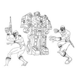 Desenho Power Rangers (Super-heróis e Supervilões) #175714 para imprimir e colorir