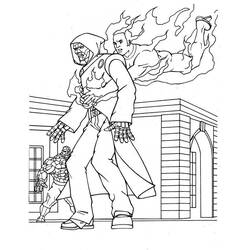 Página para colorir: Quarteto Fantástico (Super-heróis e Supervilões) #76509 - Páginas para Colorir Imprimíveis Gratuitamente