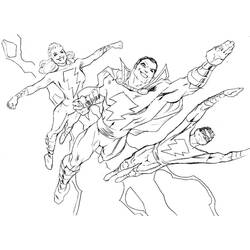 Desenho Shazam (Super-heróis e Supervilões) #208413 para imprimir e colorir