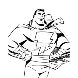 Desenho Shazam (Super-heróis e Supervilões) #208415 para imprimir e colorir