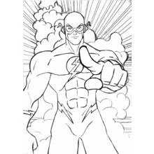 Desenho Super-Heróis DC Comics (Super-heróis e Supervilões) #80153 para imprimir e colorir