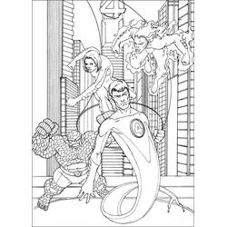 Desenho Super-Heróis Marvel (Super-heróis e Supervilões) #193123 para imprimir e colorir