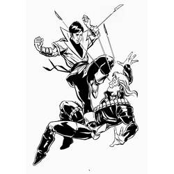 Desenho Super-Heróis Marvel (Super-heróis e Supervilões) #79663 para imprimir e colorir