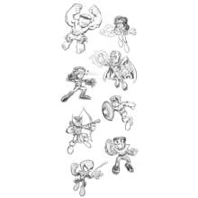 Desenho Super-Heróis Marvel (Super-heróis e Supervilões) #79703 para imprimir e colorir