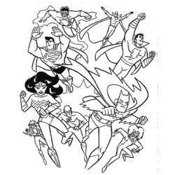 Página para colorir: Super-Heróis Marvel (Super-heróis e Supervilões) #79749 - Páginas para Colorir Imprimíveis Gratuitamente
