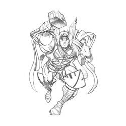 Desenho Super-Heróis Marvel (Super-heróis e Supervilões) #79774 para imprimir e colorir