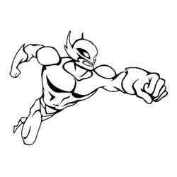 Página para colorir: Super-Heróis Marvel (Super-heróis e Supervilões) #79819 - Páginas para Colorir Imprimíveis Gratuitamente