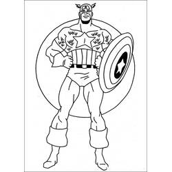 Página para colorir: Super-Heróis Marvel (Super-heróis e Supervilões) #79869 - Páginas para Colorir Imprimíveis Gratuitamente