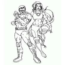 Desenho Super-Heróis Marvel (Super-heróis e Supervilões) #79889 para imprimir e colorir