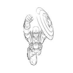 Desenho Super-Heróis Marvel (Super-heróis e Supervilões) #79891 para imprimir e colorir