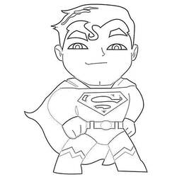 Desenho Superman (Super-heróis e Supervilões) #189583 para imprimir e colorir