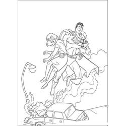 Desenho Superman (Super-heróis e Supervilões) #189587 para imprimir e colorir
