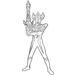 Desenho Ultraman (Super-heróis e Supervilões) #205690 para imprimir e colorir