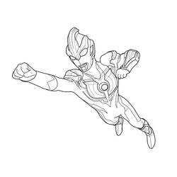 Desenho Ultraman (Super-heróis e Supervilões) #205694 para imprimir e colorir