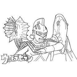 Desenho Ultraman (Super-heróis e Supervilões) #205702 para imprimir e colorir