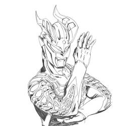 Desenho Ultraman (Super-heróis e Supervilões) #205711 para imprimir e colorir